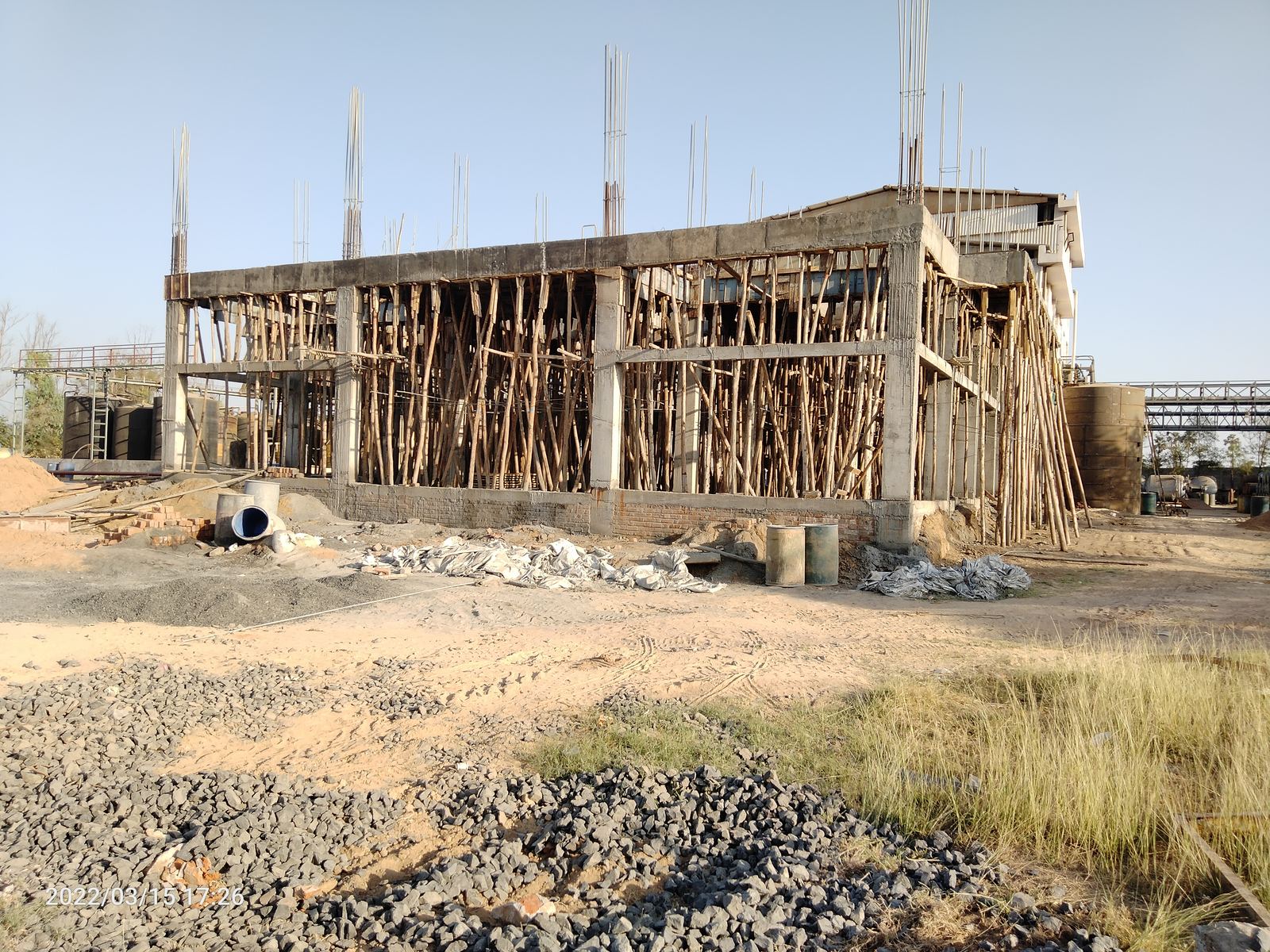 Plant under construction